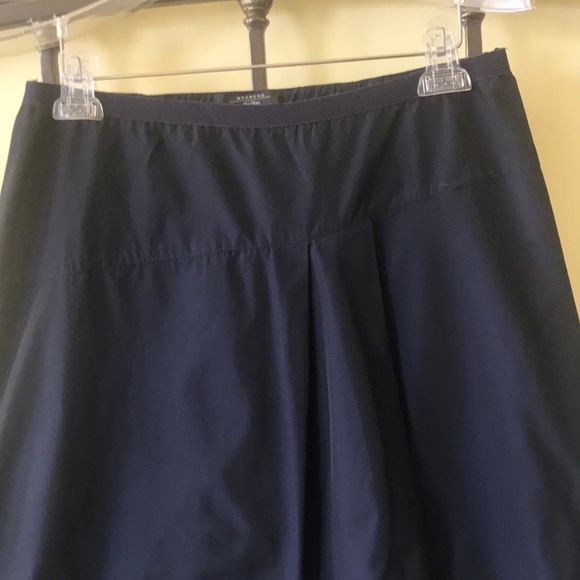 MaxMara Weekend Navy Blue Skirt Size 12 - Picture 2 of 6